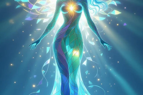 玻璃少女流光幻化动画